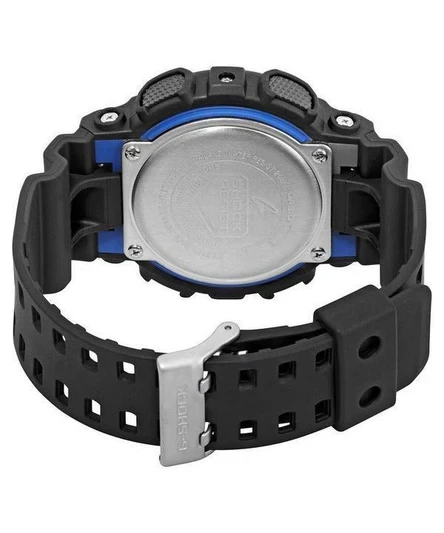 Casio G-Shock World Time Alarm GA-100-1A2 GA-100 Men's Watch