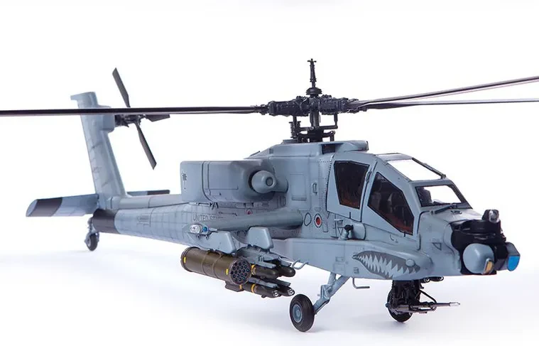 The Amide-12129 1/35 AH-64A Helicopter "South Carolina" Assembled