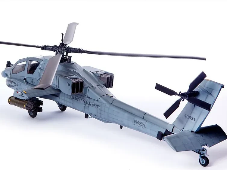 The Amide-12129 1/35 AH-64A Helicopter "South Carolina" Assembled