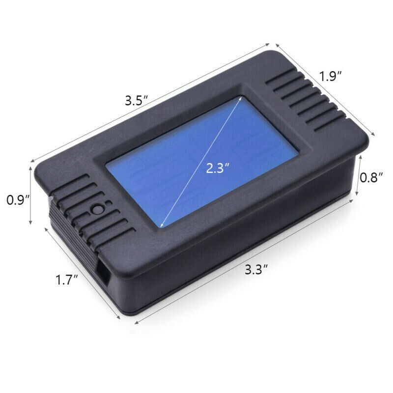 Battery Monitor Current Power Meter 100A Shunt