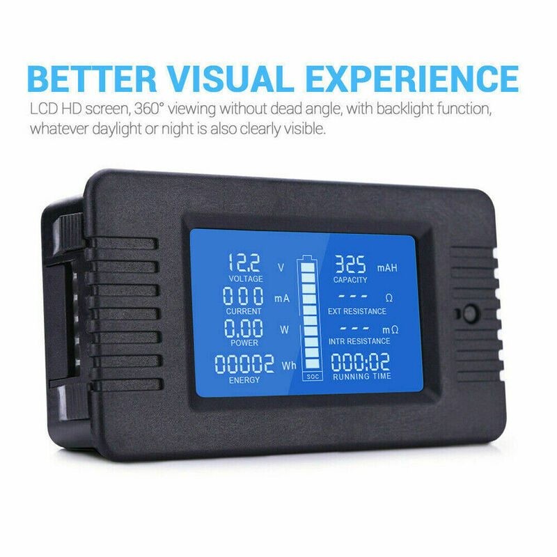 Battery Monitor Current Power Meter 300A Shunt
