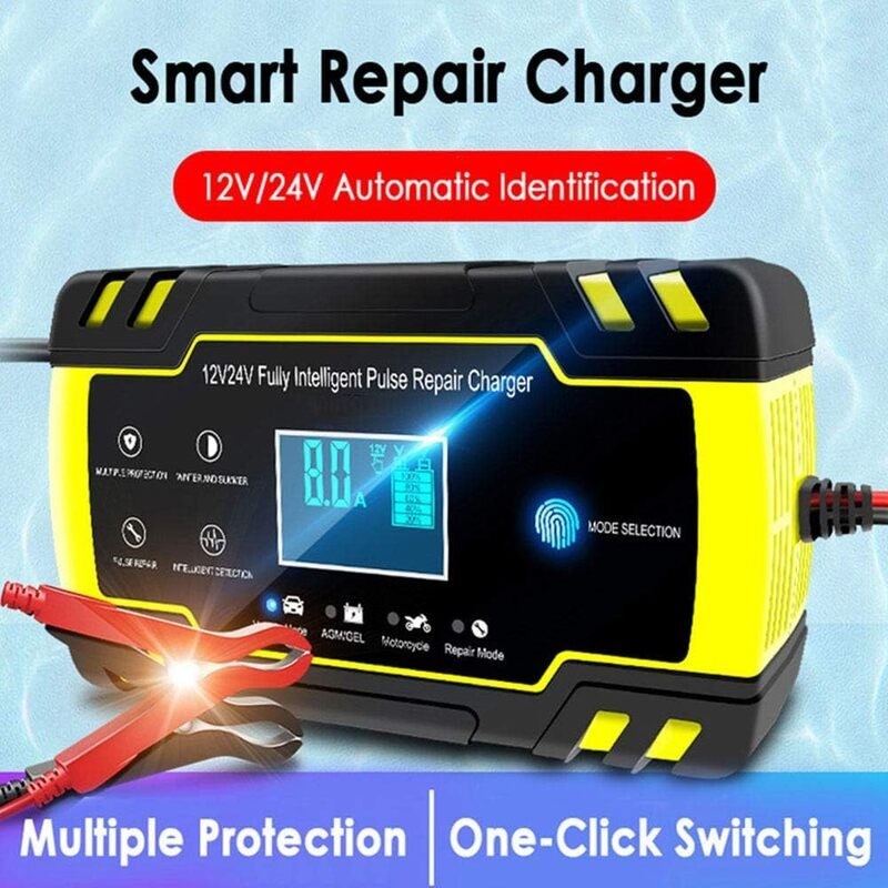 Smart 8A Car Battery Charger
