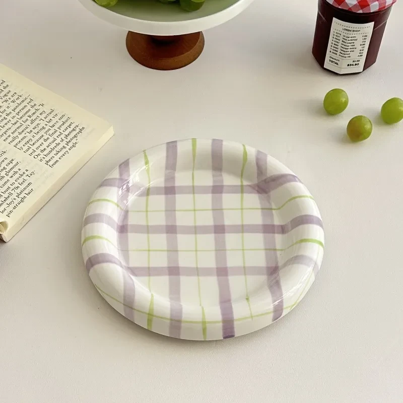 Salad Dish Girl Heart Color Dessert Breakfast Dessert Plate Western Food Fruit Plate