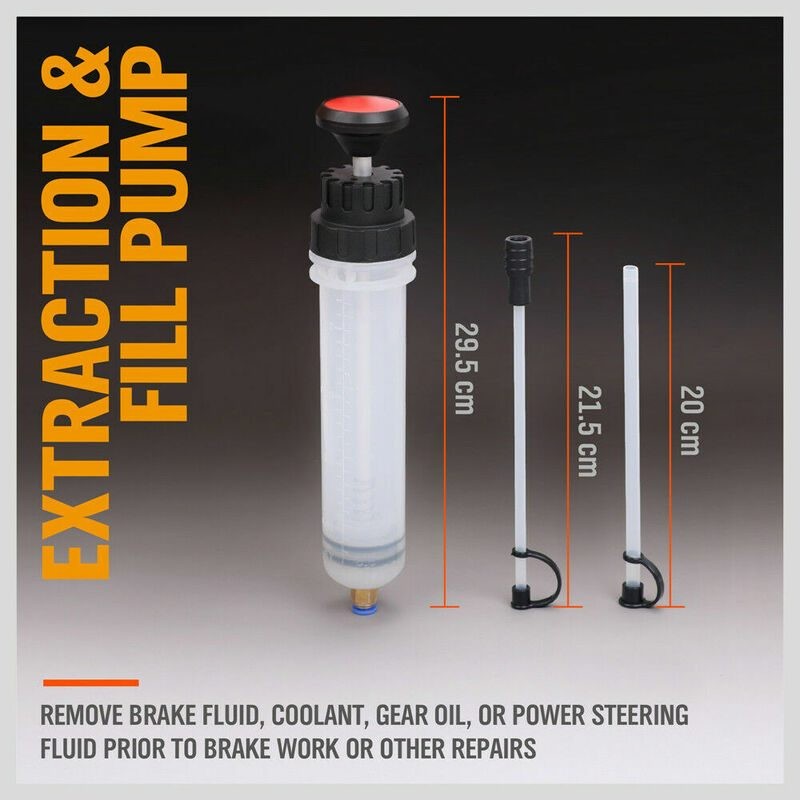 HORUSDY Waste Oil Fluid Extractor Fill Pump