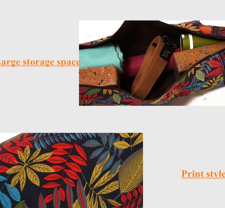 Multi-Function Yoga Bag Large Capacity Storage Shoulder Bag Thickening Yoga Mat Bag Sports Fitness Bag