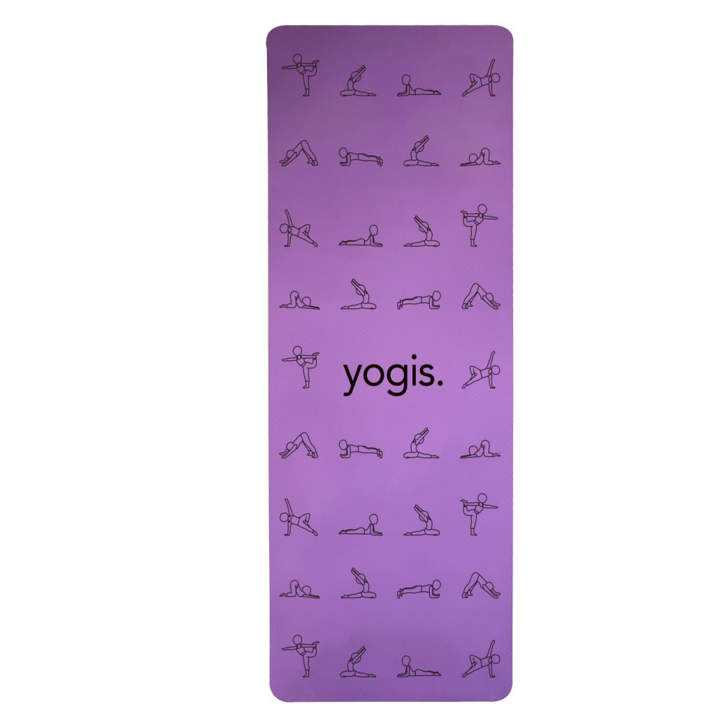 Yoga Mat Posture Line Non-slip Custom Fitness Mat For Beginners Plank Support