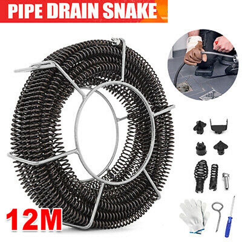12M Drain Pipeline Sewer Cleaner