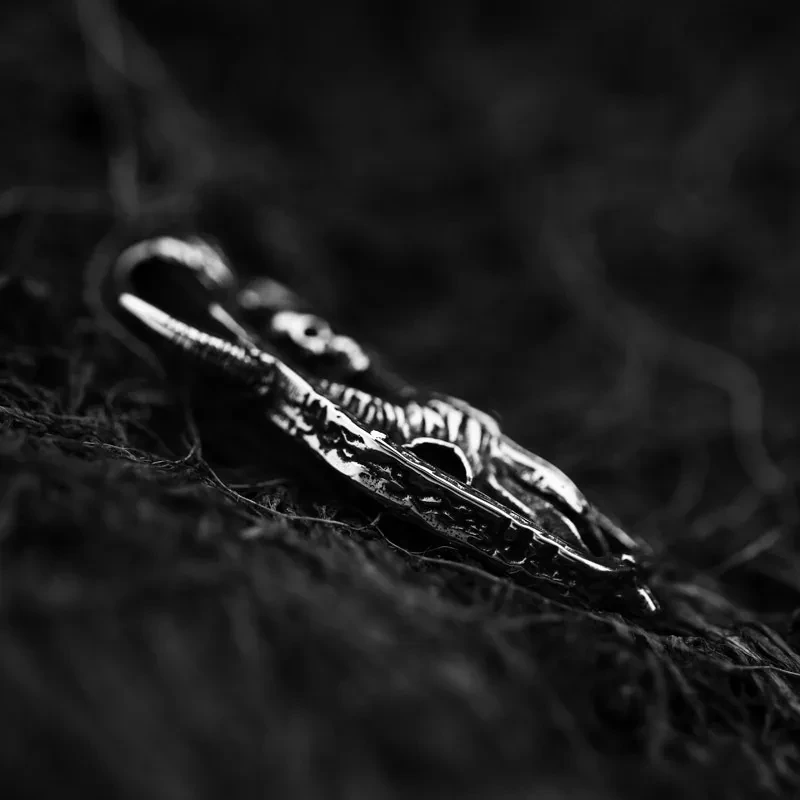 Punk Skull Titanium Steel Pendant