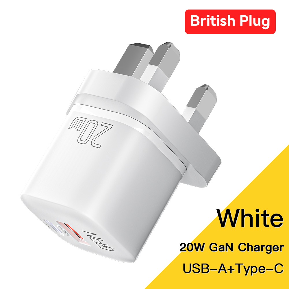Essager 20W GaN USB Type-C Charger - PD Fast Charge QC 3.0
