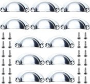 12pcs Cabinet Drawer Handles Door Pulls
