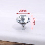 Crystal Knob Cabinet Drawer Handles Door Pulls