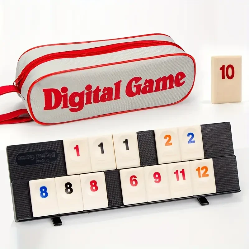 Adult Rummy Tile Game Set - Party Game
