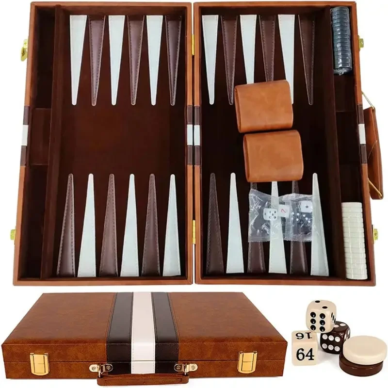 1pc Classic Backgammon Game Set