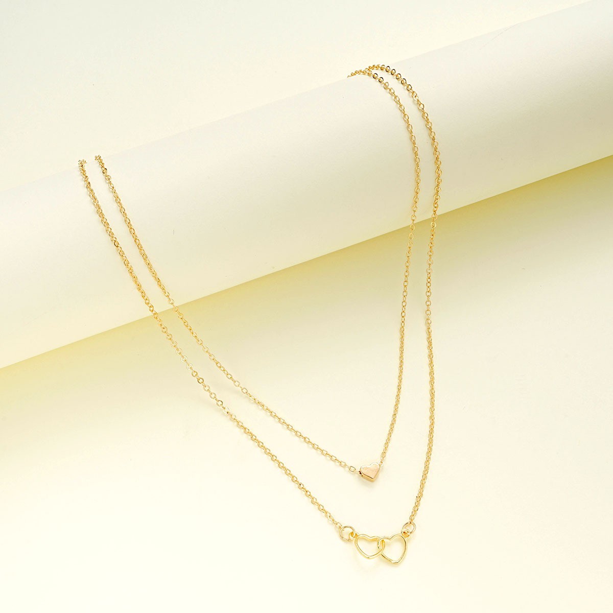 Hollow Cross Heart Pendant For Women