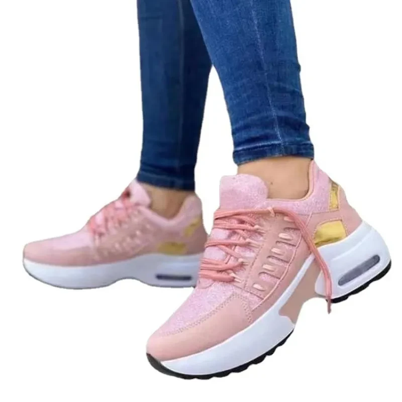 Women's Wedge Running Sneakers