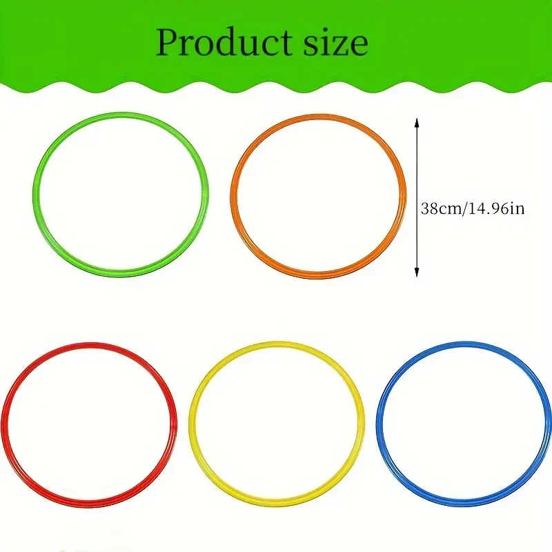 10pcs/set Sensory Training Agility Rings