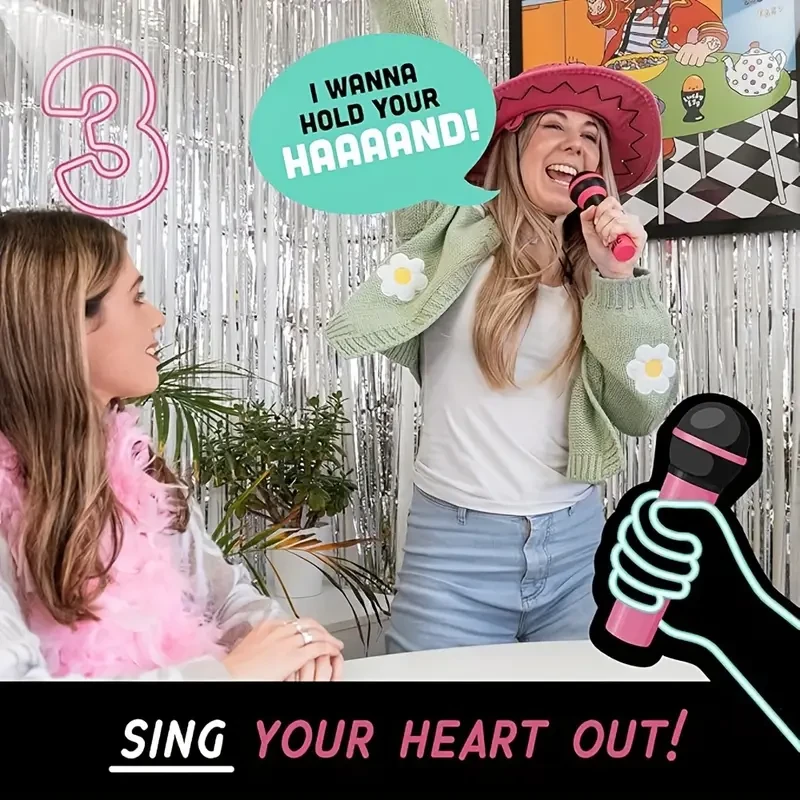 Grab the Microphone Family Karaoke Party Game