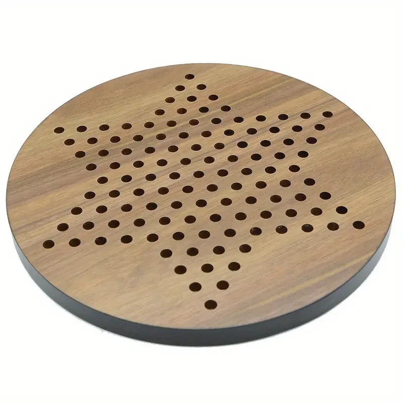 29cm Wood Fiber Board Chinese Checkers Game for Ages 14+