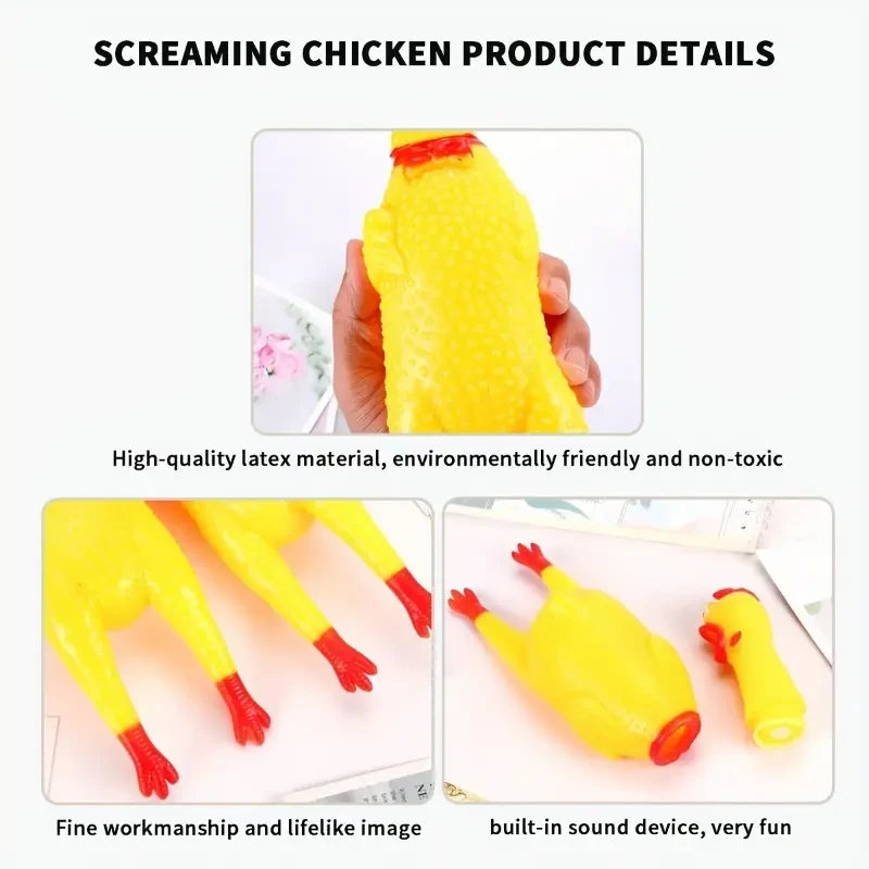 4/6-Person Screaming Chicken Team Building Set