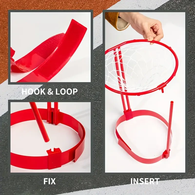 2pcs Head Hoop Basketball Party Game