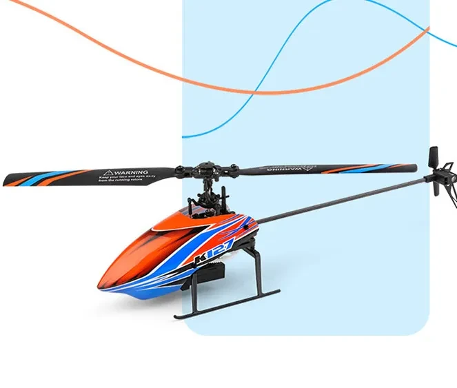 Four-way Single Propeller Aileronless Remote Control Helicopter With Air Pressure