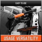 HORUSDY Click Torque Wrench Ratchet Socket Adaptor Extension 1/2" Drive