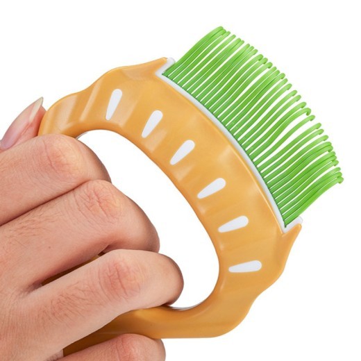 Pet Dog Cat Combs Shell Shaped Hair Remover Brush Pet Grooming Tools Dog Massage Comb Brush For Remove Pet Cat Loose Hairs