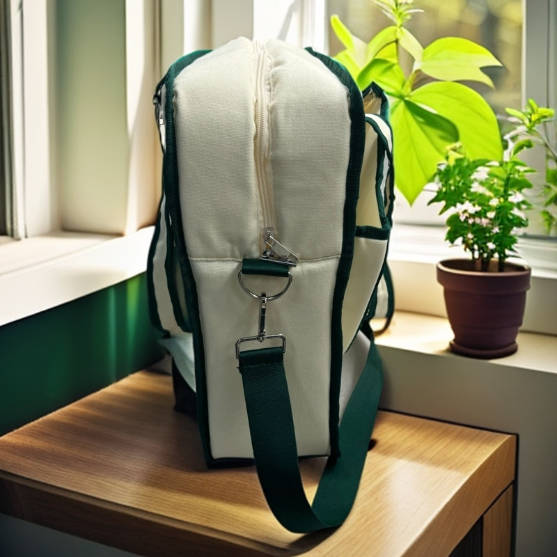 Outdoor Sports Cross Body Portable Canvas Tennis Pack