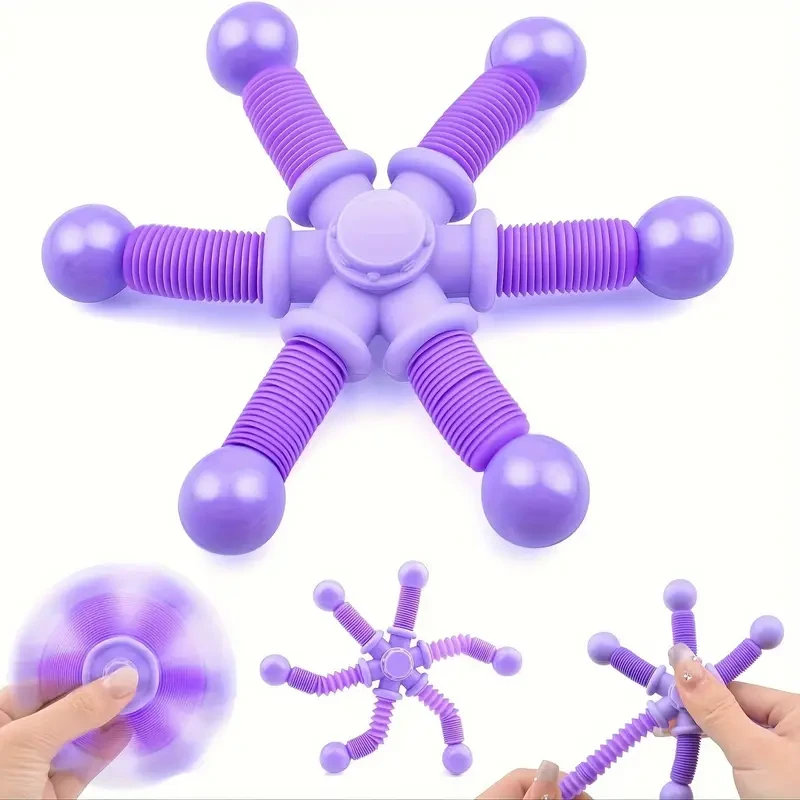 1pc Fidget Spinner Toy - Sensory Relax for Youngsters & Adults