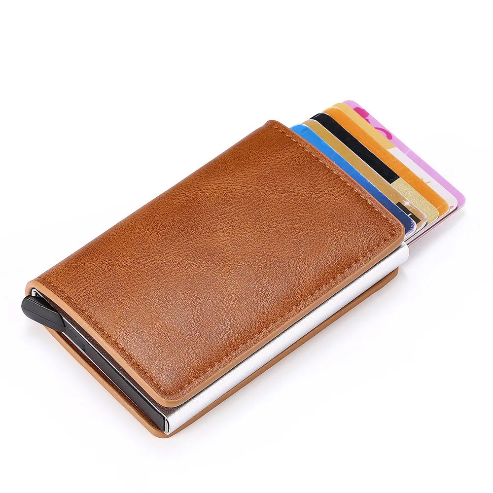 RFID Anti-theft Automatic Card Holder - Business Creative Credit Card Case