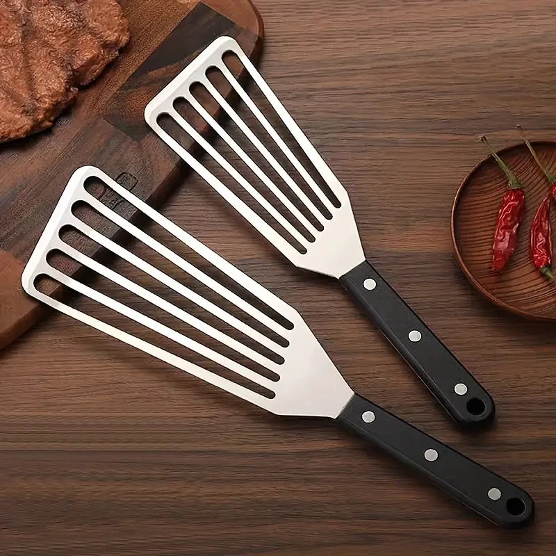2pcs Stainless Steel Metal Spatula