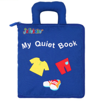 Quiet Cloth Book Baby Tear Not Rotten Three-Dimensional Early Education Baby Children'S Educational Toys 1 Year Old 6-12 Months Enlightenment