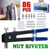 86pcs Rivet Nut Rivnut Tool Kit