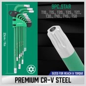 Long Arm Hex Key Allen Wrench Set