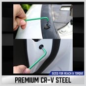 Long Arm Hex Key Allen Wrench Set