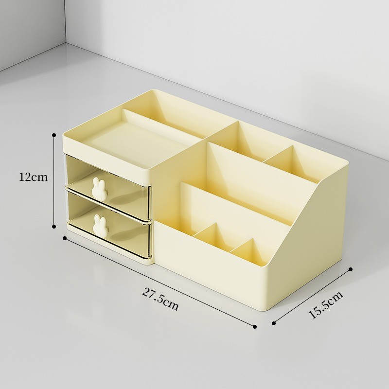High-Grade Plastic Desktop Cosmetics Storage Box