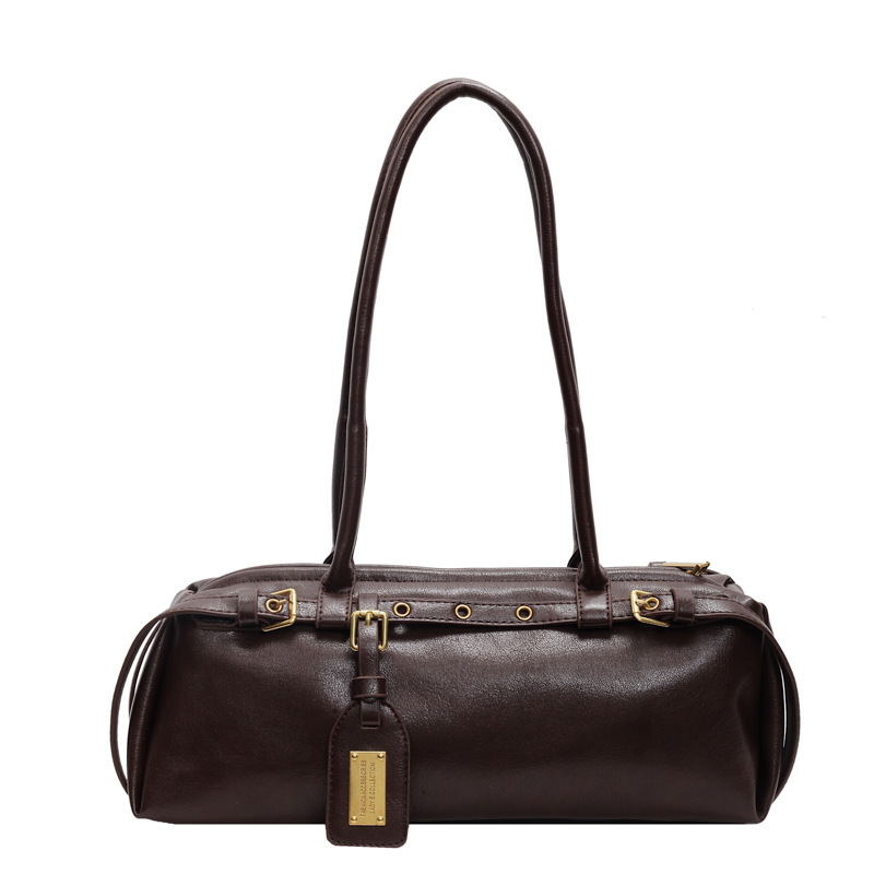 Autumn Winter Retro Maillard Tote Bag