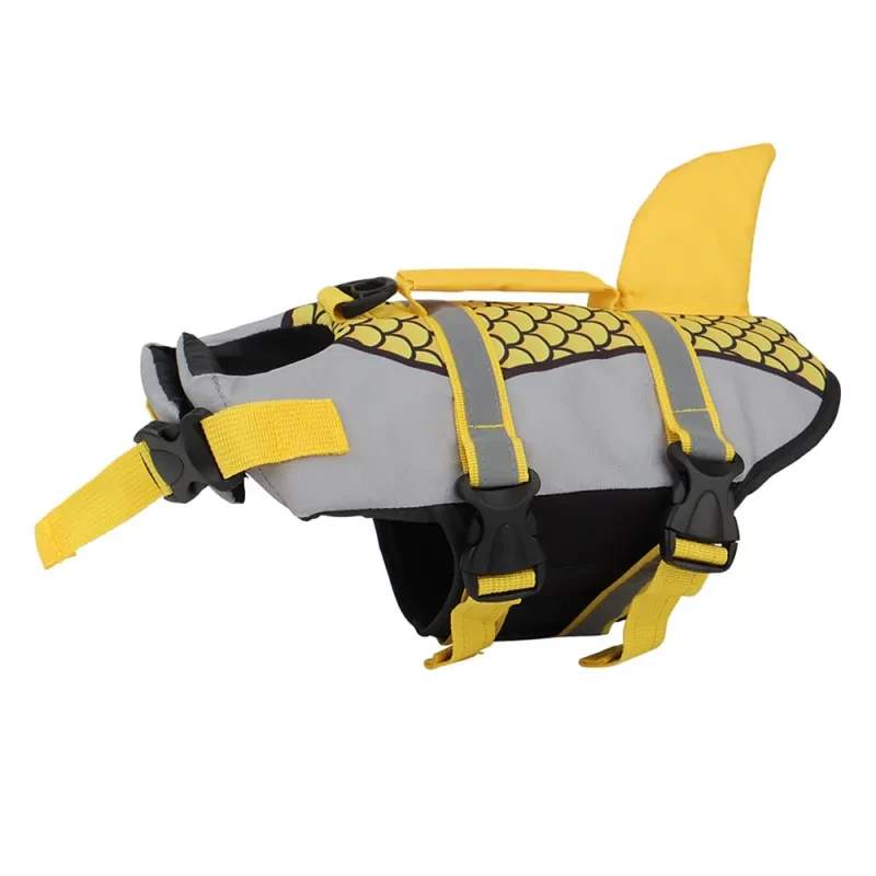 Shark Scales Dog Swim Vest