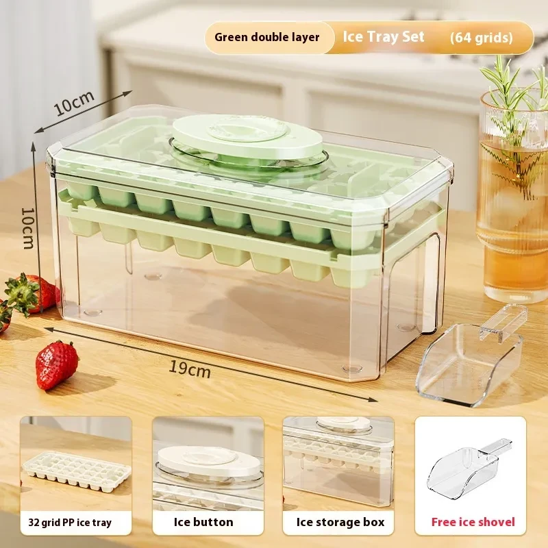 Quick Demould PP Ice Cube Tray