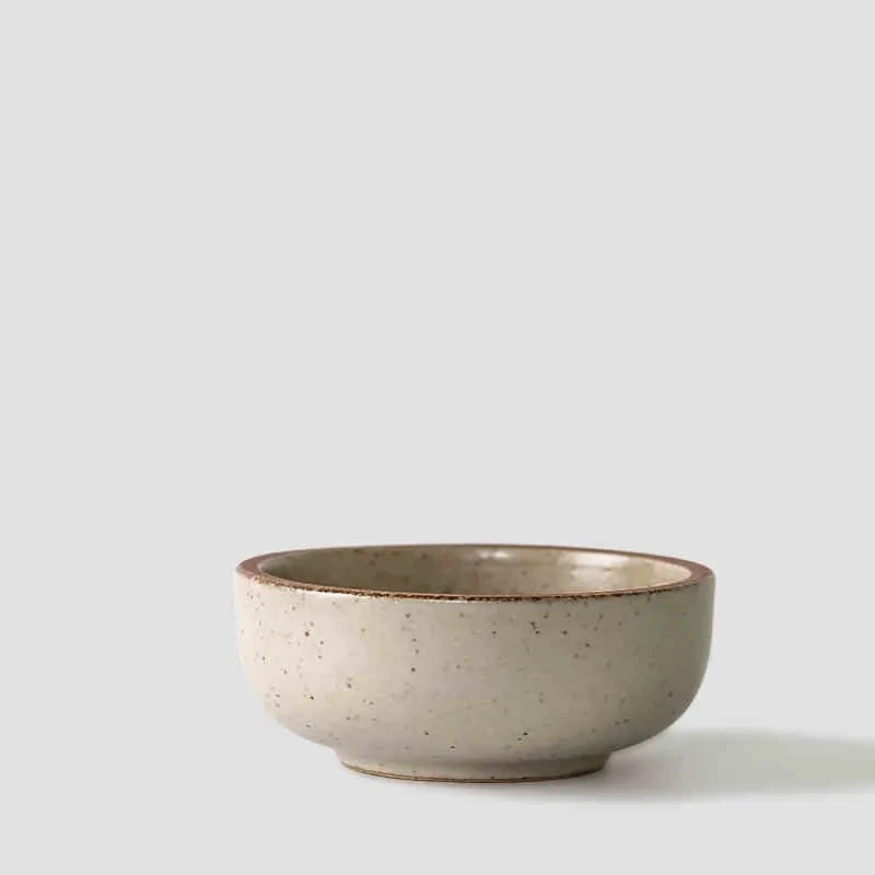 Handmade Rice Bowl Household Ceramic Creative Kiln Baked Tableware