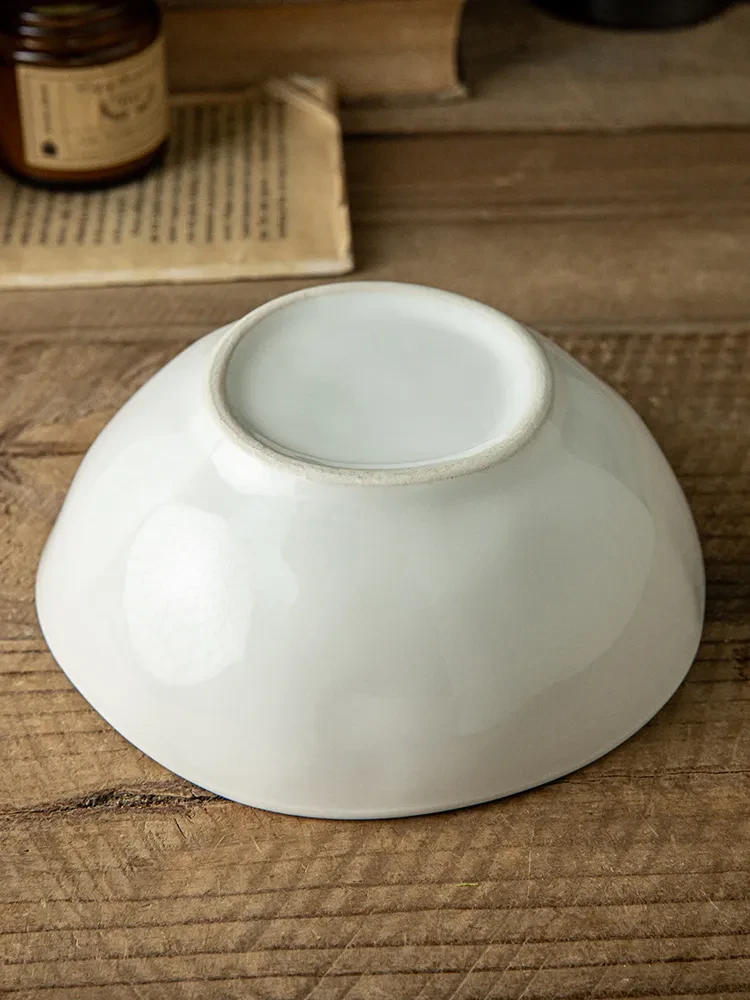 Meal Bowl Special-shaped Ceramics Salad Bowl