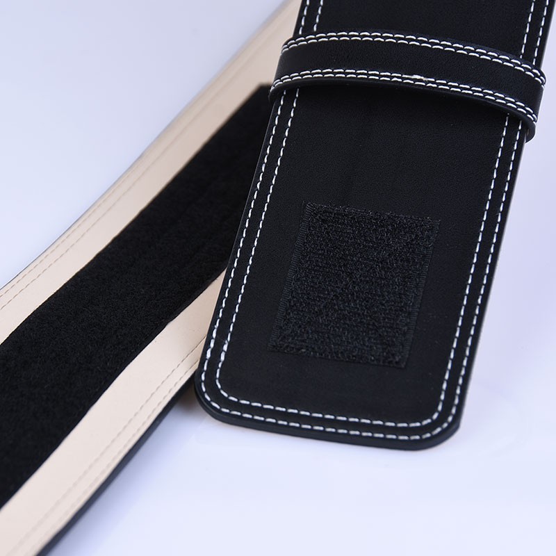Fashion Korean Style Woolen Coat Belt Female Leather