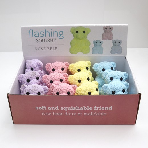 Rose Bear High Elastic Flash Pinch