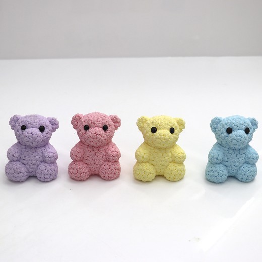 Rose Bear High Elastic Flash Pinch