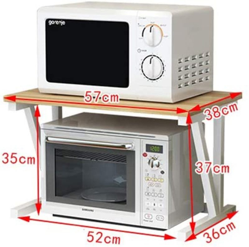 Microwave Oven Rack Storage Stand Kitchen Shelf