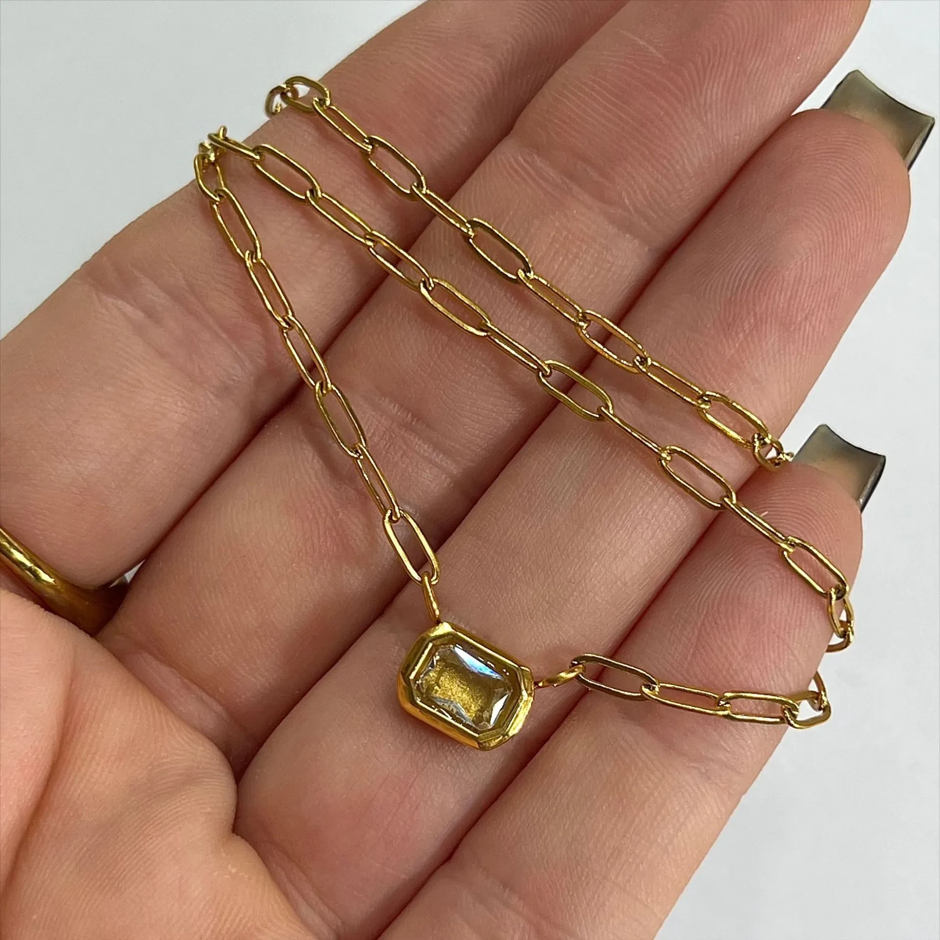 Women's Fashion Zircon Pendant Necklace