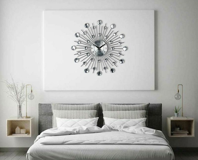 Wall Clock Metal Art