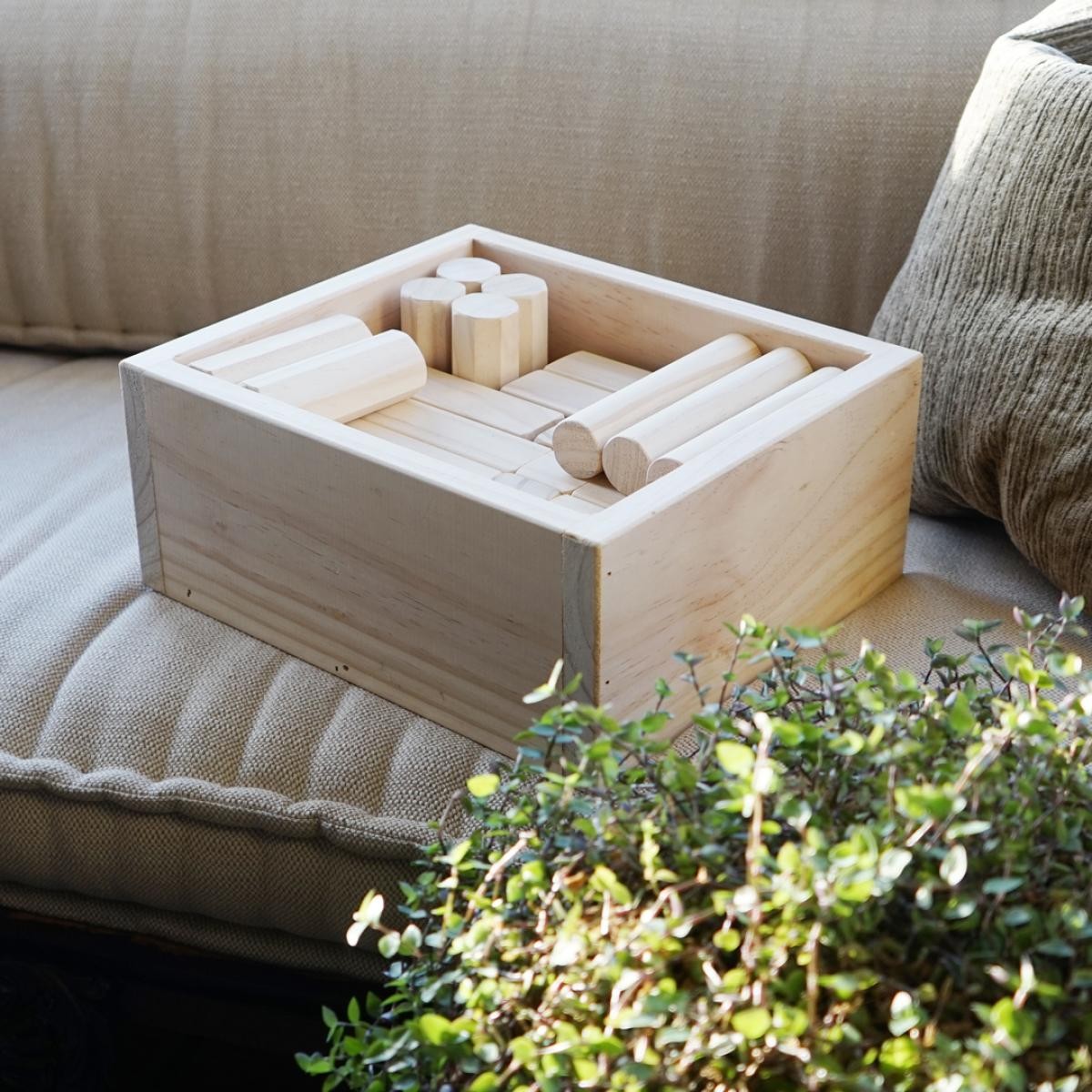 Box of Wooden Blocks  | Handmade