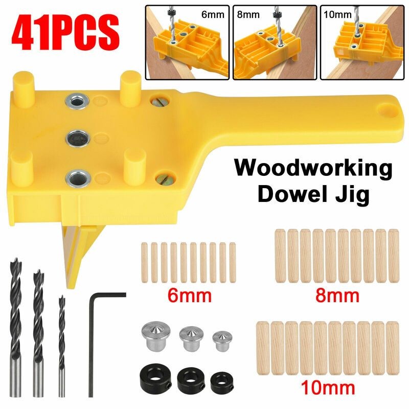 Woodworking Doweling Jig Drill Kit