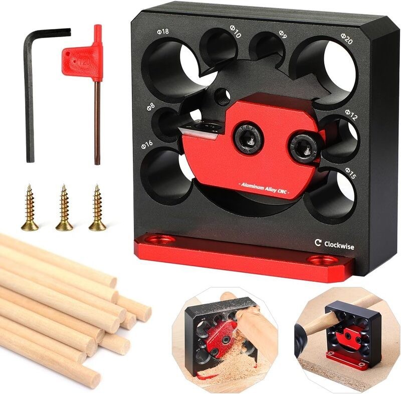 Wood Turning Cutter Dowel Maker Metric